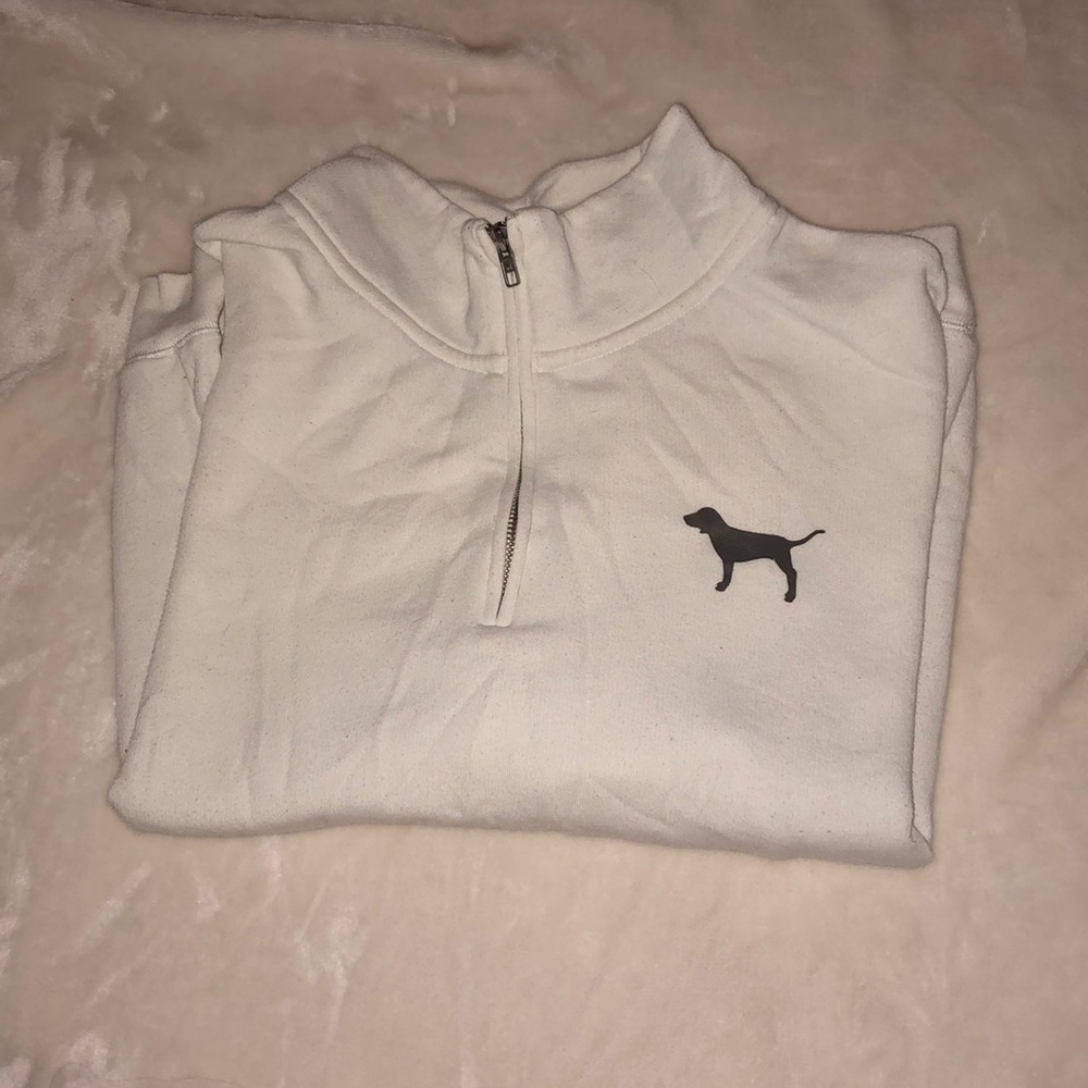 PINK 1/4 Zip Hoodie